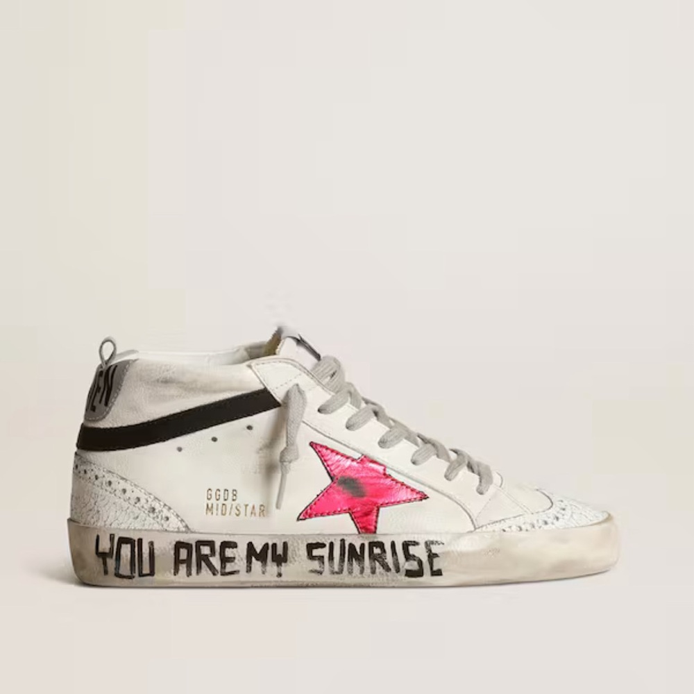New! Golden GooseMid Star Shoes
